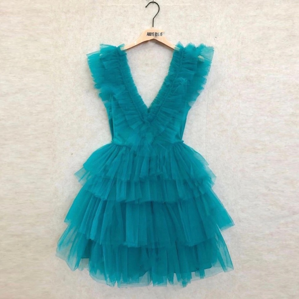 Tulle layered dress
